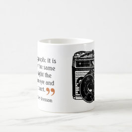 Famous Photographer Quote 2 Camera Afbeelding Koffiemok
