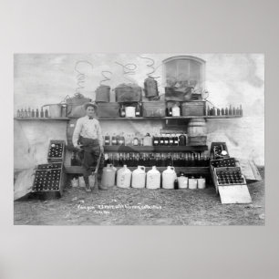 FAMOUS PROHIBITION AGENT - AL CAPONE'S BROTHER POSTER