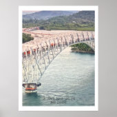 Famous San Juanico Bridge, Ph. -  Poster (Voorkant)