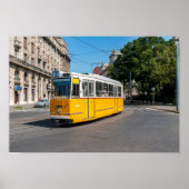 Famous Tramway 2 in Boedapest, Hongarije Poster (Voorkant)