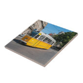 Famous Tramway 2 in Boedapest, Hongarije Tegeltje (Zijkant)