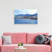 Famous Ushuaia - Tierra del Fuego, Argentinië Canvas Afdruk (Insitu (Woonkamer))