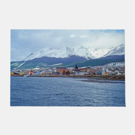Famous Ushuaia - Tierra del Fuego, Argentinië Deurmat (Voorkant)