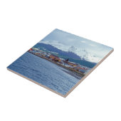 Famous Ushuaia - Tierra del Fuego, Argentinië Tegeltje (Zijkant)