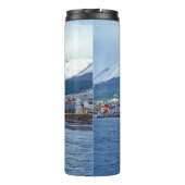 Famous Ushuaia - Tierra del Fuego, Argentinië Thermosbeker (Achterkant)