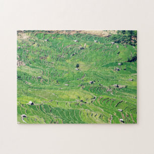 Famous yuanyang Rice Terraces - Yunnan, China Legpuzzel
