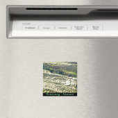 Famous yuanyang Rice Terraces - Yunnan, China Magneet (Insitu (Vaatwasser))