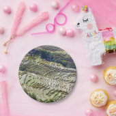 Famous yuanyang Rice Terraces - Yunnan, China Papieren Bordje (Feest)