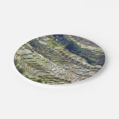 Famous yuanyang Rice Terraces - Yunnan, China Papieren Bordje (Gekanteld)