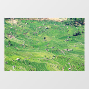Famous yuanyang Rice Terraces - Yunnan, China Raamsticker