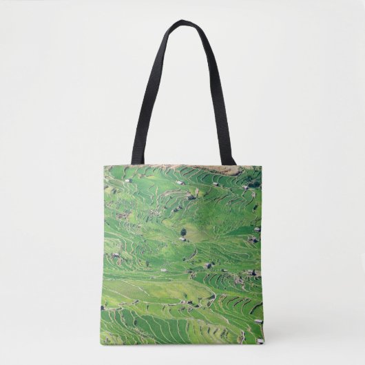 Famous yuanyang Rice Terraces - Yunnan, China Tote Bag (Voorkant)