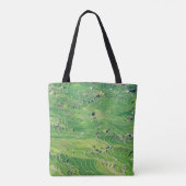 Famous yuanyang Rice Terraces - Yunnan, China Tote Bag (Achterkant)