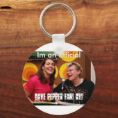 fan5, ik ben een ambtenaar, Dave Pepper fan! OY! Sleutelhanger (Voorkant)