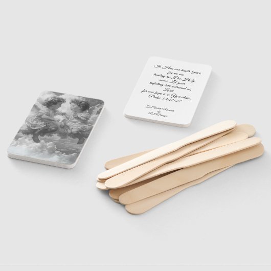 Fan 2 Cherubs in de hemel Handwaaier (Niet-gemonteerd)