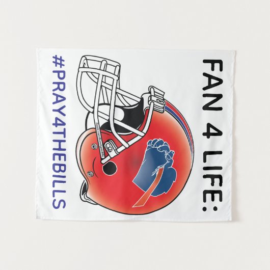 FAN 4 LIFE WANDKLEED (Voorkant (horizontaal))