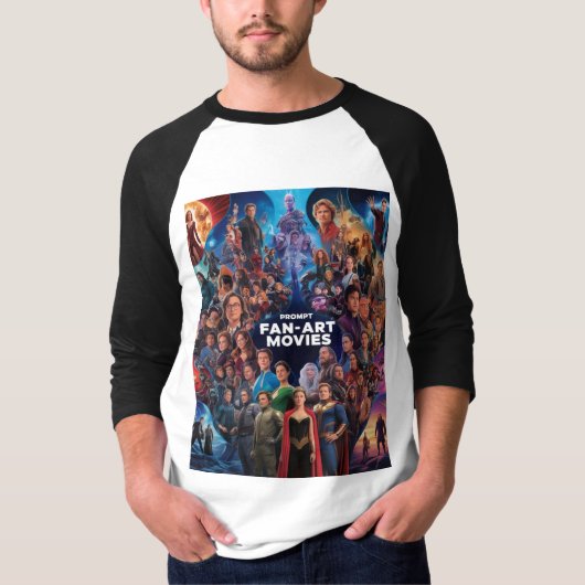 Fan-art films! t-shirt (Voorkant)