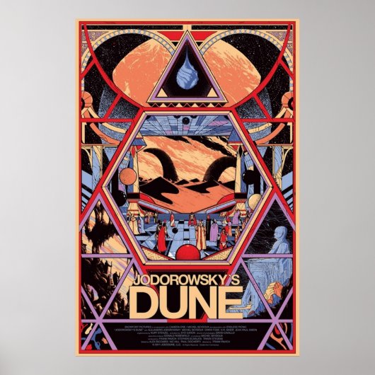 Fan Art Jodorowskys Dune Poster (Voorkant)