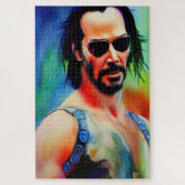 Fan Art Puzzle - Keanu Reeves #1 Legpuzzel (Verticaal)