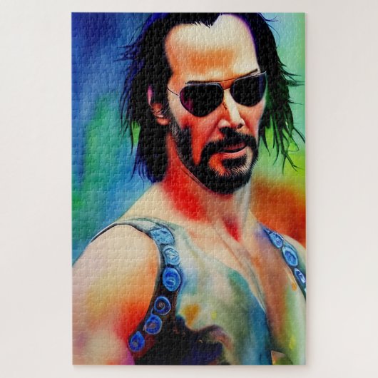 Fan Art Puzzle - Keanu Reeves #1 Legpuzzel (Verticaal)