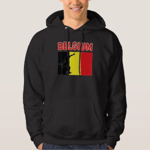 Fan Belgium National Team World Football Soccer Hoodie