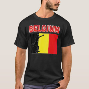 Fan Belgium National Team World Football Soccer T-shirt