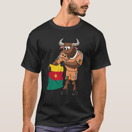 Fan Bull Cameroon T-shirt (Voorkant)