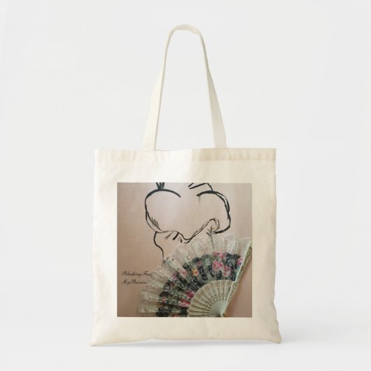 "fan collectie" blushingFan Tote Bag (Voorkant)