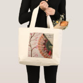 "Fan collectie" kersenbloesems Grote Tote Bag (Voorkant (product))
