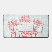 Fan Coral Designer Desk Mat (Keyboard & Muis)