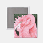Fan Dancer - Flamingo Magneet (Voorkant / Achterkant)