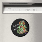 Fan Dragon "Fantasy Geek" Magneet (Insitu (Vaatwasser))