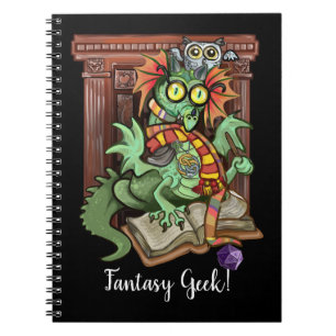 Fan Dragon "Fantasy Geek" Notitieboek