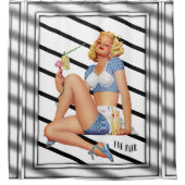 Fan Fair door Enoch Bolles Douchegordijn (Voorkant)