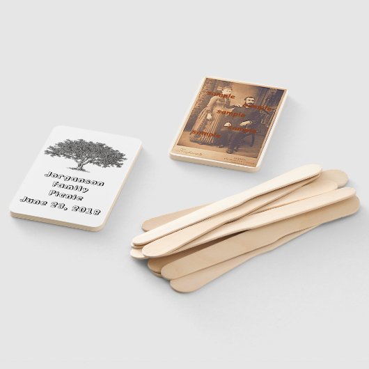 Fan - Familie Reünie Boom Handwaaier (Niet-gemonteerd)