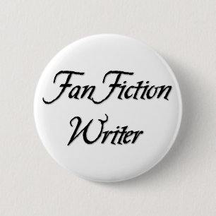 Fan Fiction Writer Ronde Button 5,7 Cm