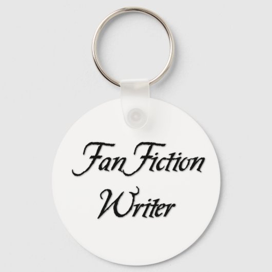 Fan Fiction Writer Sleutelhanger (Voorkant)