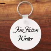 Fan Fiction Writer Sleutelhanger (Voorkant)