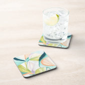 Fan Flowers IV Bier Onderzetter (Rechterzijde)