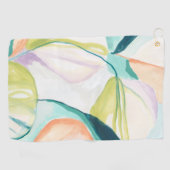 Fan Flowers IV Golfhanddoek (Horizontaal)