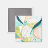 Fan Flowers IV Magneet (Voorkant / Achterkant)