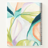 Fan Flowers IV Notitieboek (Achterkant)