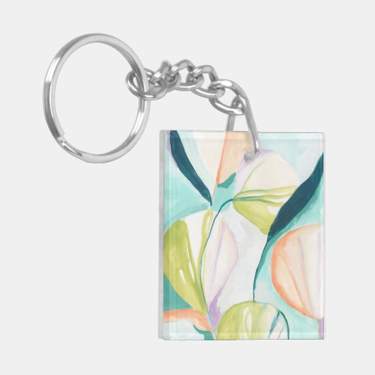 Fan Flowers IV Sleutelhanger (Voorkant Links)