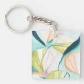 Fan Flowers IV Sleutelhanger (Voorkant)