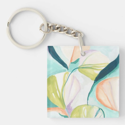 Fan Flowers IV Sleutelhanger (Voorkant)
