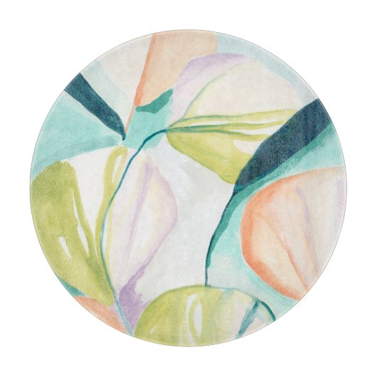 Fan Flowers IV Snijplank (Voorkant)