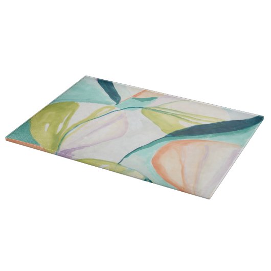 Fan Flowers IV Snijplank (Hoek)