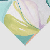 Fan Flowers IV Tissuepapier (Detail)