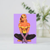 Fan Girl Briefkaart (Staand voorkant)