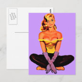 Fan Girl Briefkaart (Voorkant / Achterkant)