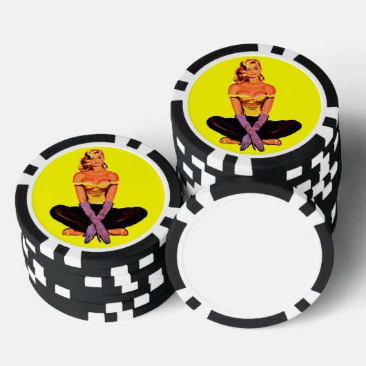 Fan Girl Poker Chips (Opstapeling)